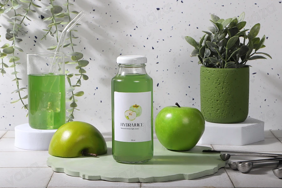 Bottiglia di vetro 250 ml per succo - 30 pz Bottiglia di vetro 250 ml per succo - 30 pz-gruppo_immagini