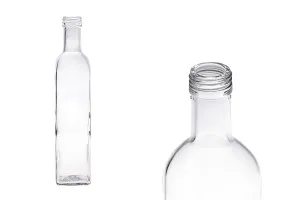 Bouteille en verre transparent 500 ml Marasca PP 31.5 - 35 pcs-1