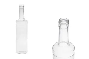 Bouteille en verre 700 ml avec col PP31.5 - convient pour les liqueurs et les boissons-1