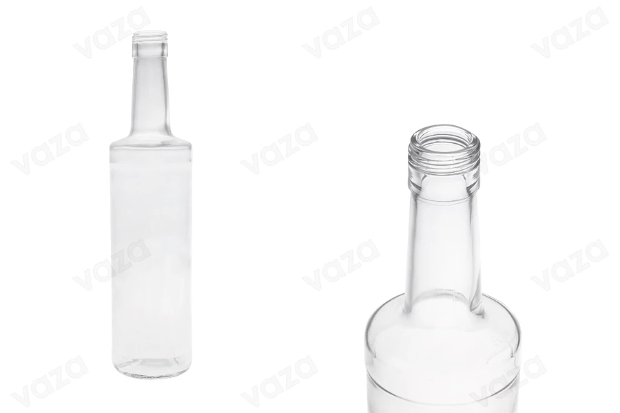 Glasflasche 700 ml mit Hals PP31.5 - geeignet für Liköre und Getränke Glasflasche 700 ml mit Hals PP31.5 - geeignet für Liköre und Getränke-produktbild