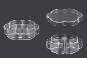 Trousse en acrylique transparente à 7 places pour les paillettes et les produits cosmétiques-1