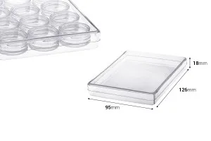 Acrylic transparent case 95x126x18 mm-2