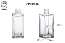 Τετράγωνη φιάλη αρωματοποιίας 50 ml  (18/415)