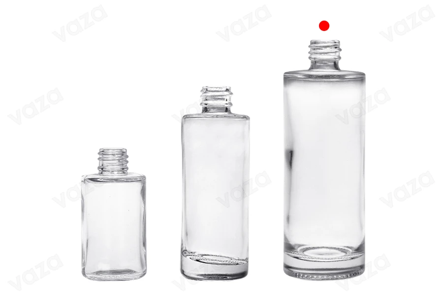100 ml runde Parfümflasche aus Glas (18/415) – (Mindestbestellmenge: 1 Karton)-bildgruppe