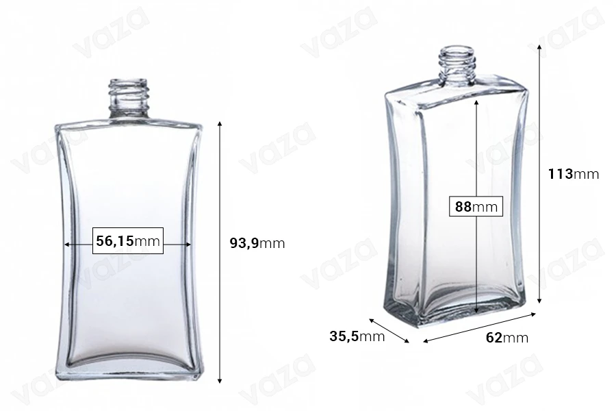 100mml rectangular perfume bottle (18/145) 100mml rectangular perfume bottle (18/145)-image_dimensions
