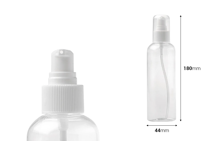 PET-Flasche 200 ml mit Pumpe in einer Packung mit 12 Stücken PET-Flasche 200 ml mit Pumpe in einer Packung mit 12 Stücken