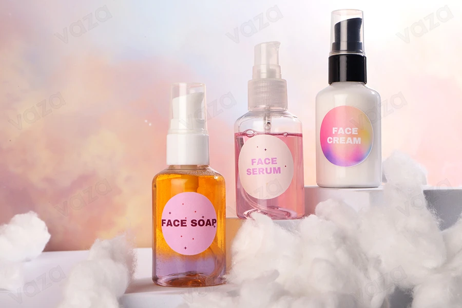 Μπουκάλι 50 ml πλαστικό (PET) με αντλία - 12 τμχ-εικόνα_σύνθεση
