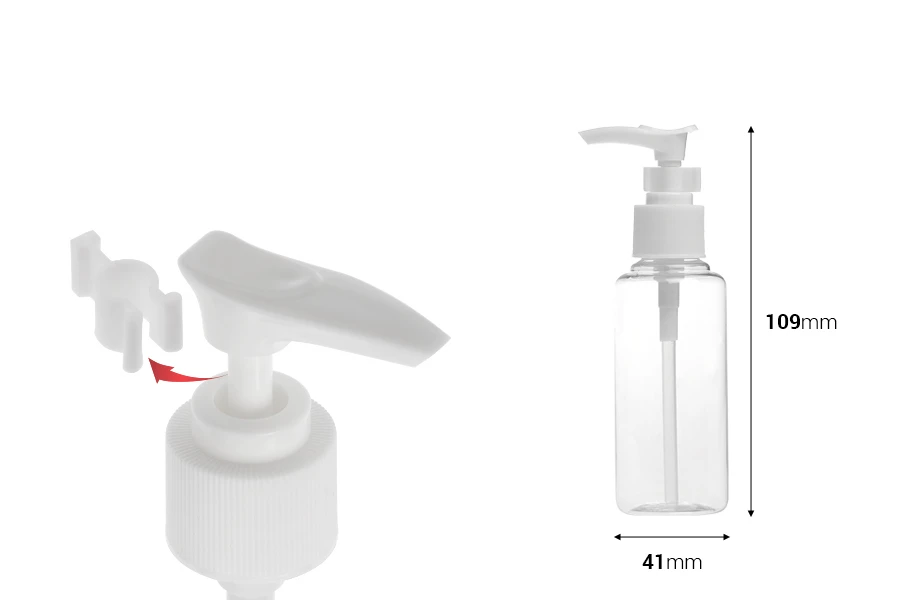 PET Μπουκάλι 100 ml με αντλία για σαμπουάν σε συσκευασία των 12 τεμαχίων PET Μπουκάλι 100 ml με αντλία για σαμπουάν σε συσκευασία των 12 τεμαχίων