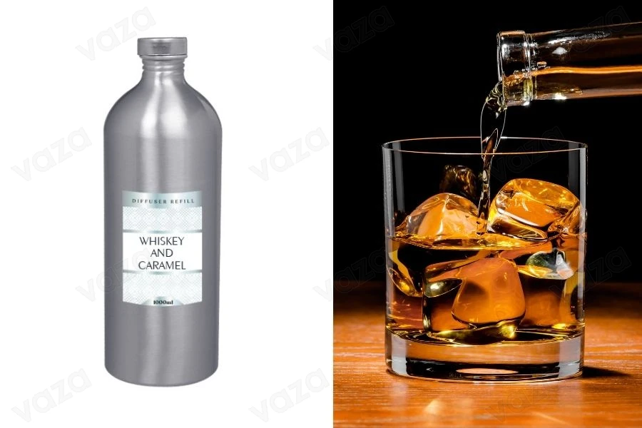 Whiskey and Caramel Ανταλλακτικό υγρό αρωματικού χώρου 1000 ml Whiskey and Caramel Ανταλλακτικό υγρό αρωματικού χώρου 1000 ml-εικόνα_προϊοντική