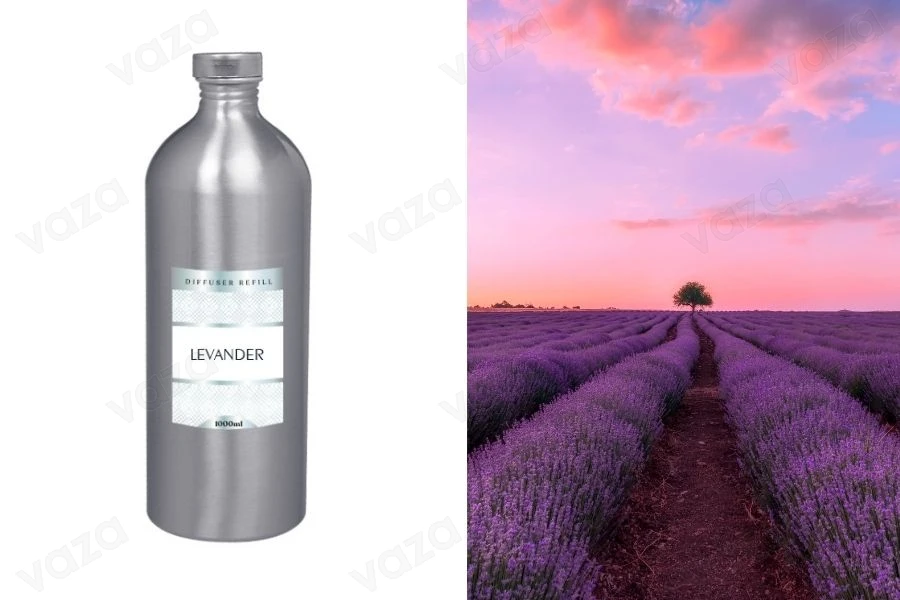 Lavender Raumduft 1000 ml Lavender Raumduft 1000 ml-produktbild