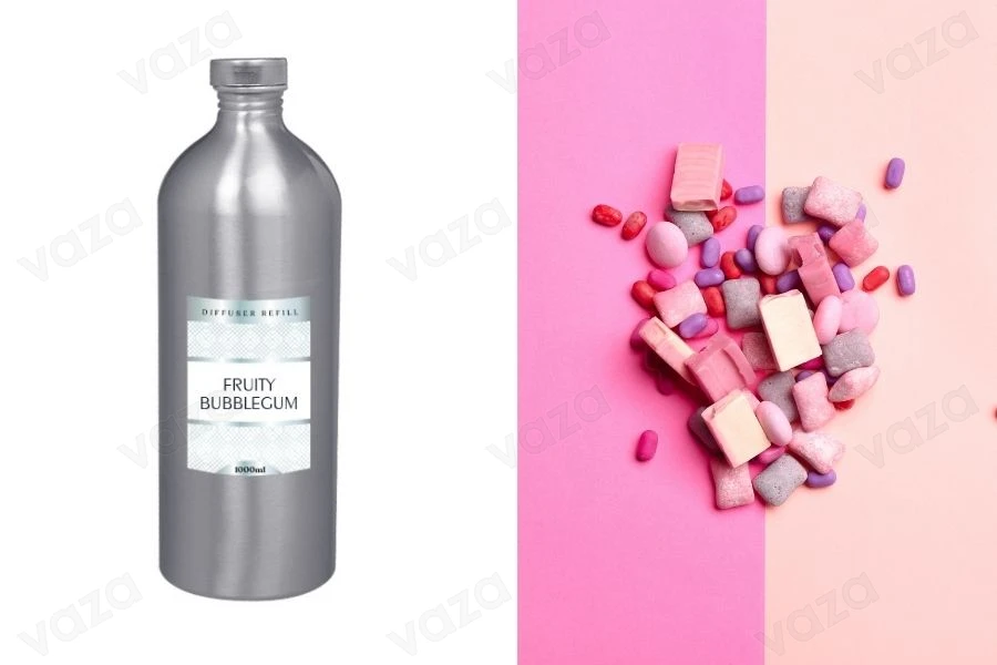Fruity Bubblegum reed diffuser refill 1000 ml-εικόνα_προϊοντική