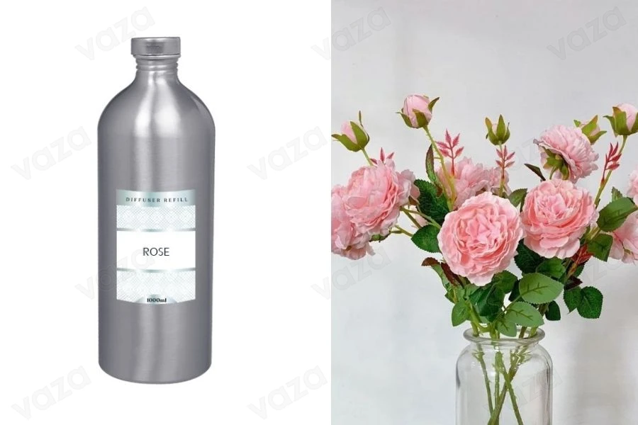 Rose ανταλλακτικό υγρό αρωματικού χώρου 1000 ml Rose ανταλλακτικό υγρό αρωματικού χώρου 1000 ml-εικόνα_προϊοντική