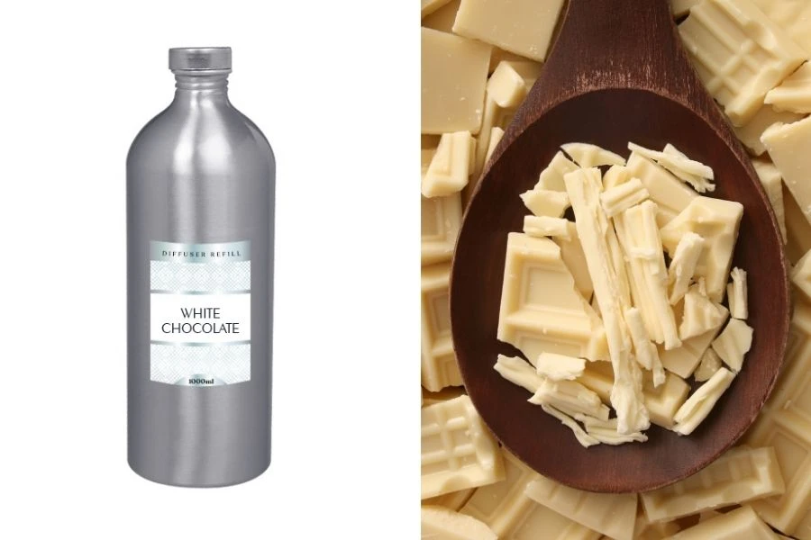 White Chocolate ανταλλακτικό υγρό αρωματικού χώρου 1000 ml White Chocolate ανταλλακτικό υγρό αρωματικού χώρου 1000 ml