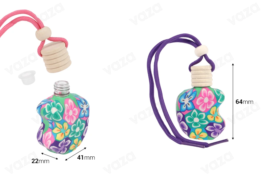 10ml apple shaped fimo car scent diffuser with plastic cap 10ml apple shaped fimo car scent diffuser with plastic cap-image_dimensions