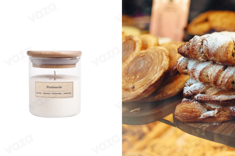Patisserie Αρωματικό κερί σόγιας με βαμβακερό φυτίλι (110gr) Patisserie Αρωματικό κερί σόγιας με βαμβακερό φυτίλι (110gr)-εικόνα_προϊοντική
