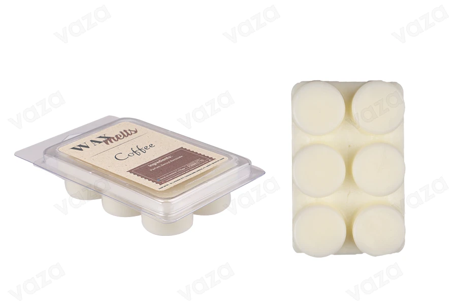 Wax melts με άρωμα Coffee (75gr)-εικόνα_διαστάσεις