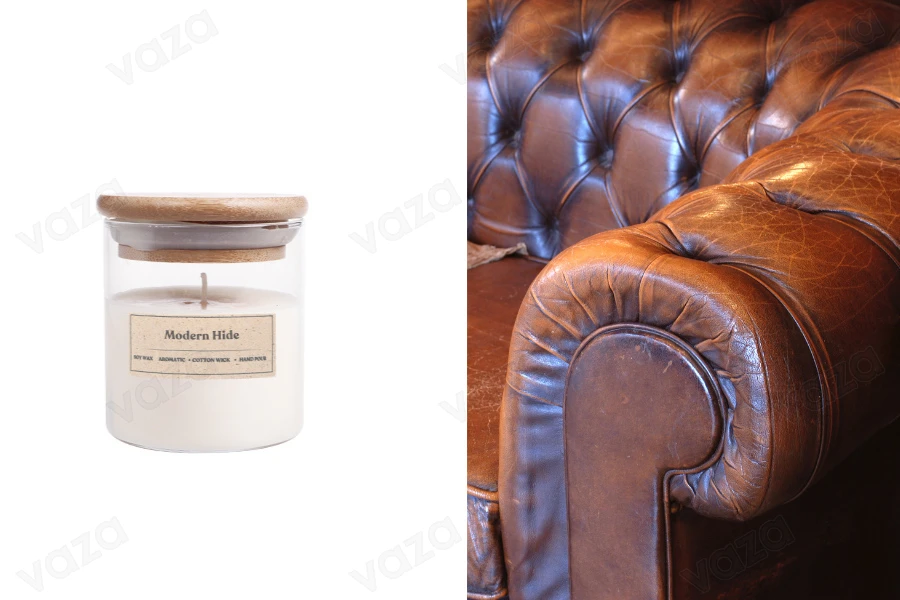 Modern Hide Qiri aromatik soje me fitil druri (110gr)-imazh_produkt