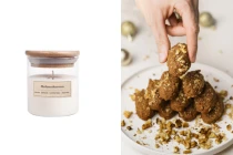 Melomakarono Αρωματικό κερί σόγιας με βαμβακερό φυτίλι (110gr)-εικόνα_προϊοντική