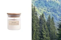 Pine Forest Αρωματικό κερί σόγιας με βαμβακερό φυτίλι (110gr) Pine Forest Αρωματικό κερί σόγιας με βαμβακερό φυτίλι (110gr)
