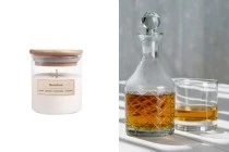 Bourbon Αρωματικό κερί σόγιας με βαμβακερό φυτίλι (110gr) Bourbon Αρωματικό κερί σόγιας με βαμβακερό φυτίλι (110gr)