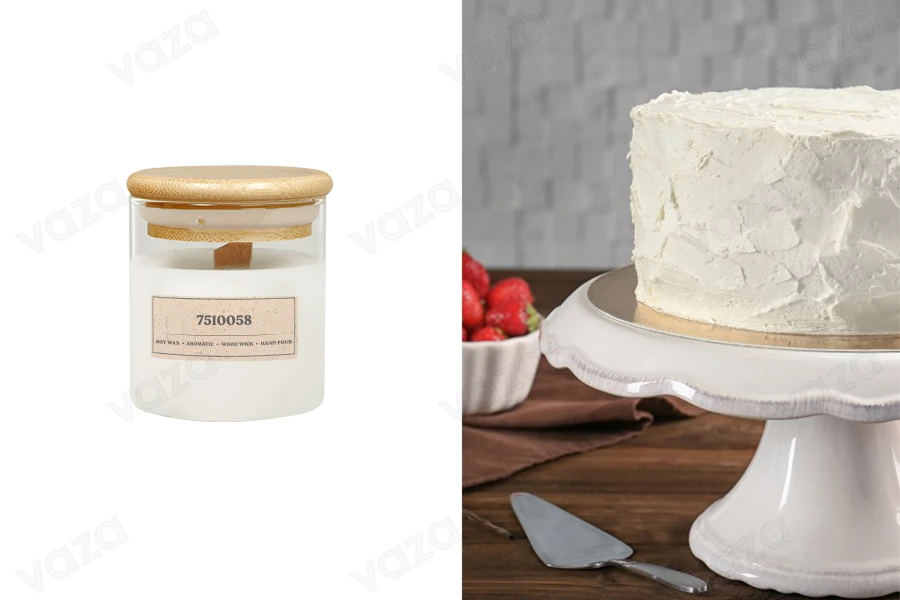 Candela profumata alla soia con stoppino in legno 7510058 (110gr) Candela profumata alla soia con stoppino in legno 7510058 (110gr)-εικόνα_προϊοντική