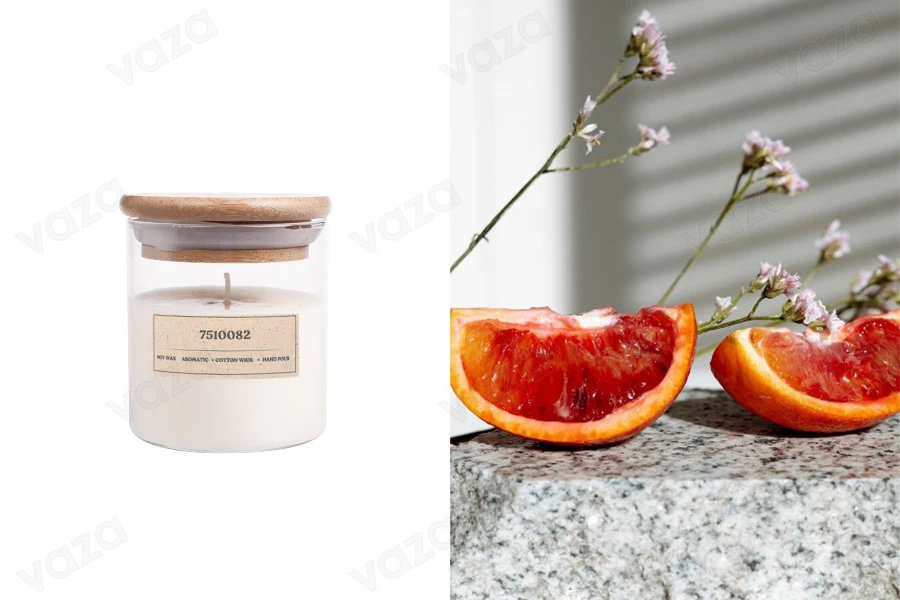 Αρωματικό κερί σόγιας με βαμβακερό φυτίλι 7510082 (110gr)-εικόνα_προϊοντική