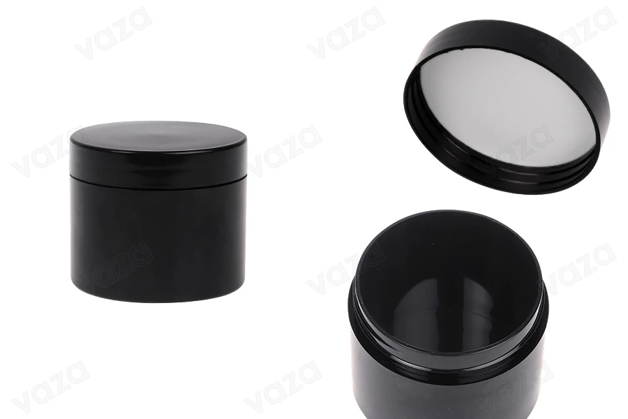 Βάζο μαύρο ακρυλικό 70 ml για κρέμες με εσωτερικό liner σε συσκευασία 12 τεμαχίων Βάζο μαύρο ακρυλικό 70 ml για κρέμες με εσωτερικό liner σε συσκευασία 12 τεμαχίων-εικόνα_προϊοντική