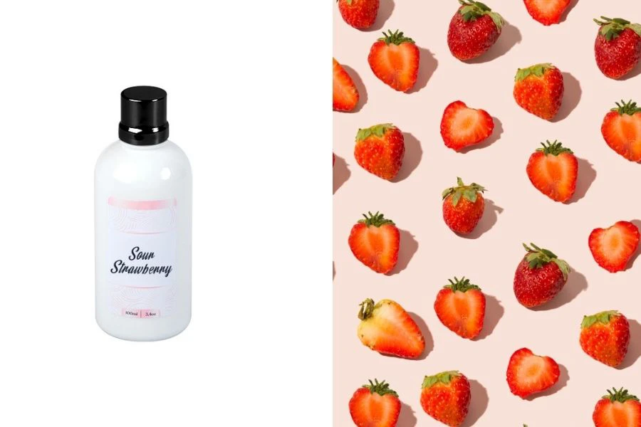 Sour Strawberry Αρωματικό έλαιο 100 ml Sour Strawberry Αρωματικό έλαιο 100 ml