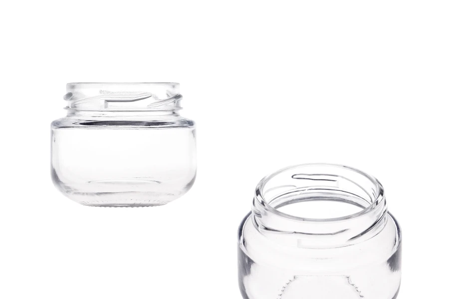 Γυάλινο βαζάκι για κρέμες 65 ml*