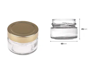 Glastiegel für Creme 40 ml *-2