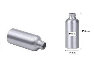Μπουκάλι αλουμινίου 60 ml σε συσκευασία των 12 τεμαχίων-2