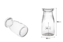 Bomboniera bottiglietta da 95 ml per matrimonio e battesimo.