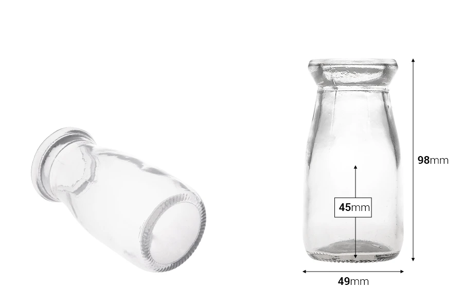 Bomboniera bottiglietta da 95 ml per matrimonio e battesimo.