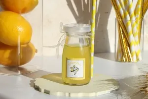 Bouteille pour des faveurs de 95ml pour mariage et baptême-3