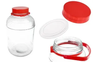 Pot de 10litres pour le stockage des aliments et des boissons-1