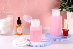 Plastikflasche 100 ml mit Pumpspender für Aceton - 12 Stk-3