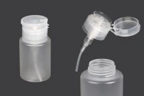 Πλαστικό μπουκάλι 100 ml με αντλία pumper για ασετόν - 12 τμχ Πλαστικό μπουκάλι 100 ml με αντλία pumper για ασετόν - 12 τμχ