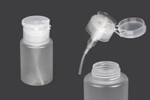Plastikflasche 100 ml mit Pumpspender für Aceton - 12 Stk-1