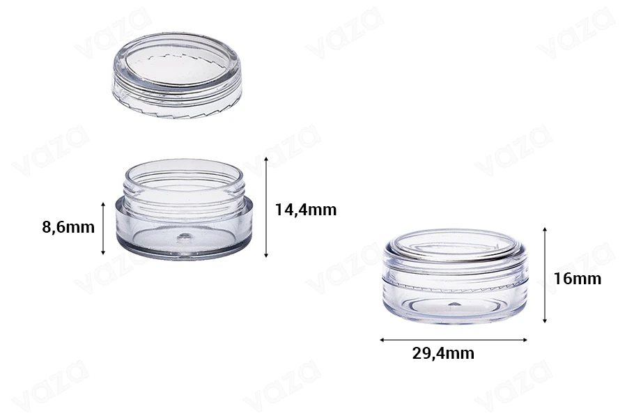 5 ml transparent acrylic jar with cap-image_dimensions