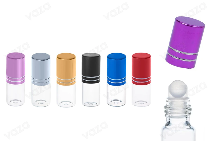 3ml glass roller bottles, available in many colors-image_product