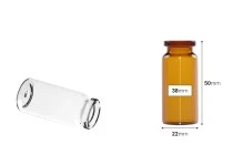 Μπουκαλάκι 10 ml γυάλινο για φάρμακα και ομοιοπαθητικά - 12 τμχ Μπουκαλάκι 10 ml γυάλινο για φάρμακα και ομοιοπαθητικά - 12 τμχ