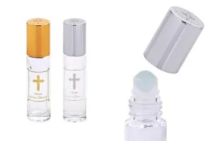 Roll-on en verre de 10 ml avec bille en verre, impression-photo_produit