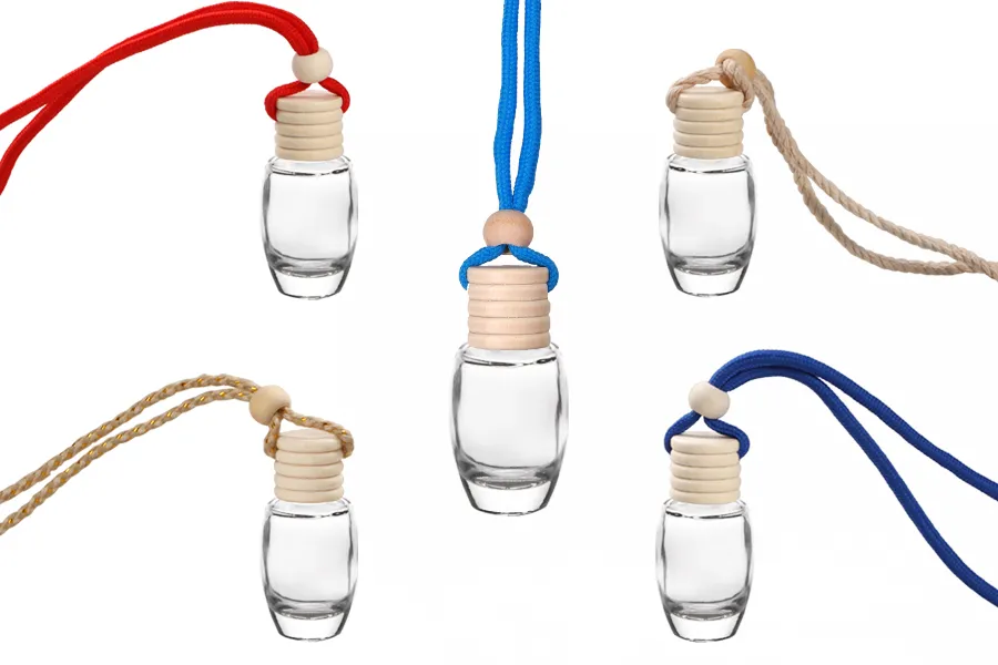 10ml oval-shaped car air freshener with wooden lid and plastic stopper - available in a package with 25 pcs 10ml oval-shaped car air freshener with wooden lid and plastic stopper - available in a package with 25 pcs