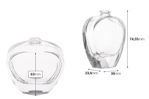 Parfüm Flakon 30ml mit Sicherheitsverschluss ''Crimp'' 15mm-2