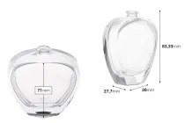 Μπουκάλι 50 ml πολυτελείας crimp 15 mm για αρώματα