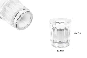 Bouchon crimp en plastique de luxe-2