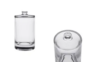 Perfume glass bottle with crimp neck 15 mm - 100 ml-1