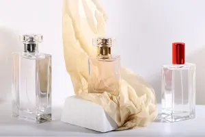 Perfume glass bottle 100 ml with crimp neck - 15 mm-3