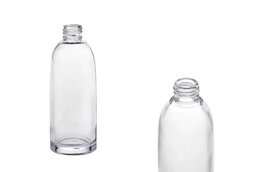 Φιάλη γυάλινη διάφανη 100 ml (PP 20)
