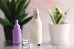 100ml transparent glass bottle with PP20 finish-3